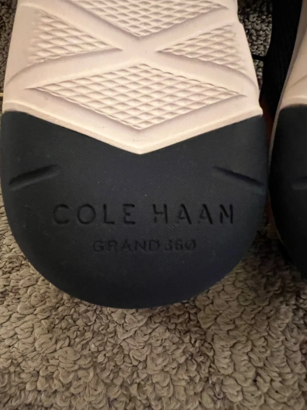 Men's Cole Haan ZeroGrand Atlantic Sneaker Shoes Marine Blue British Tan Size 13